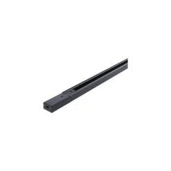 Bright Choice Komplett set 1-Fas Rail 3 Meter Svart | incl. 7x Spot + GU10 2700K 3W Dimbar + Ändkåpa, Strömkontakt och I-Anslutningsstycke
