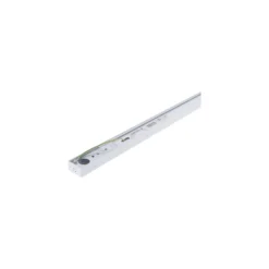 Bright Choice Komplett set 1-Fas Rail L 1 x 1 Meter Vit | incl. 6x Spot + GU10 2700K 3W Dimbar + 1 x 1 Meter Ändkåpa, Strömkontakt och L -Anslutningsstycke