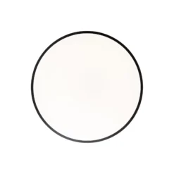 Brilliant Slimline Taklampa Metall Plast Svart Vit 34W 3800lm - 830-865 CCT | 490mm - Fjärrkontroll Dimbar