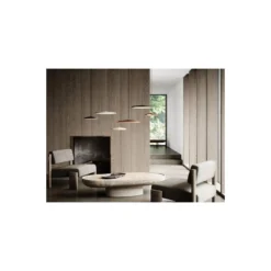 DFTP by Nordlux Artist 25 Pendellampa Metall Beige 15W 1000lm - 930 Varm Vit | Bästa Färgåtergivning - Dimbar