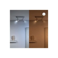Dubbelpack 2x WiZ Smart LED Spot GU10 PAR16 5W 400lm 36D | Bästa Färgåtergivning - Dimbar - Ersättare 50W