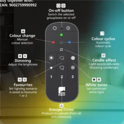 Eglo Connect.Z Smart Pendellampa Kokomo- Stål Svart 34W 4100lm - 827-865 Justerbar Vit | Dimbar
