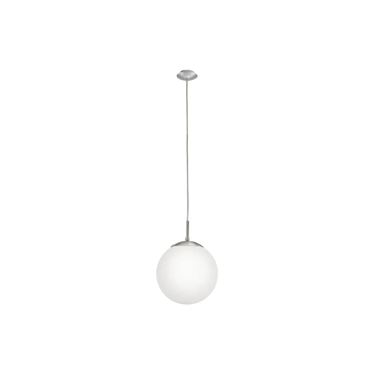 Eglo Pendellampa Rondo Stål Satin Nickel | Passande för E27