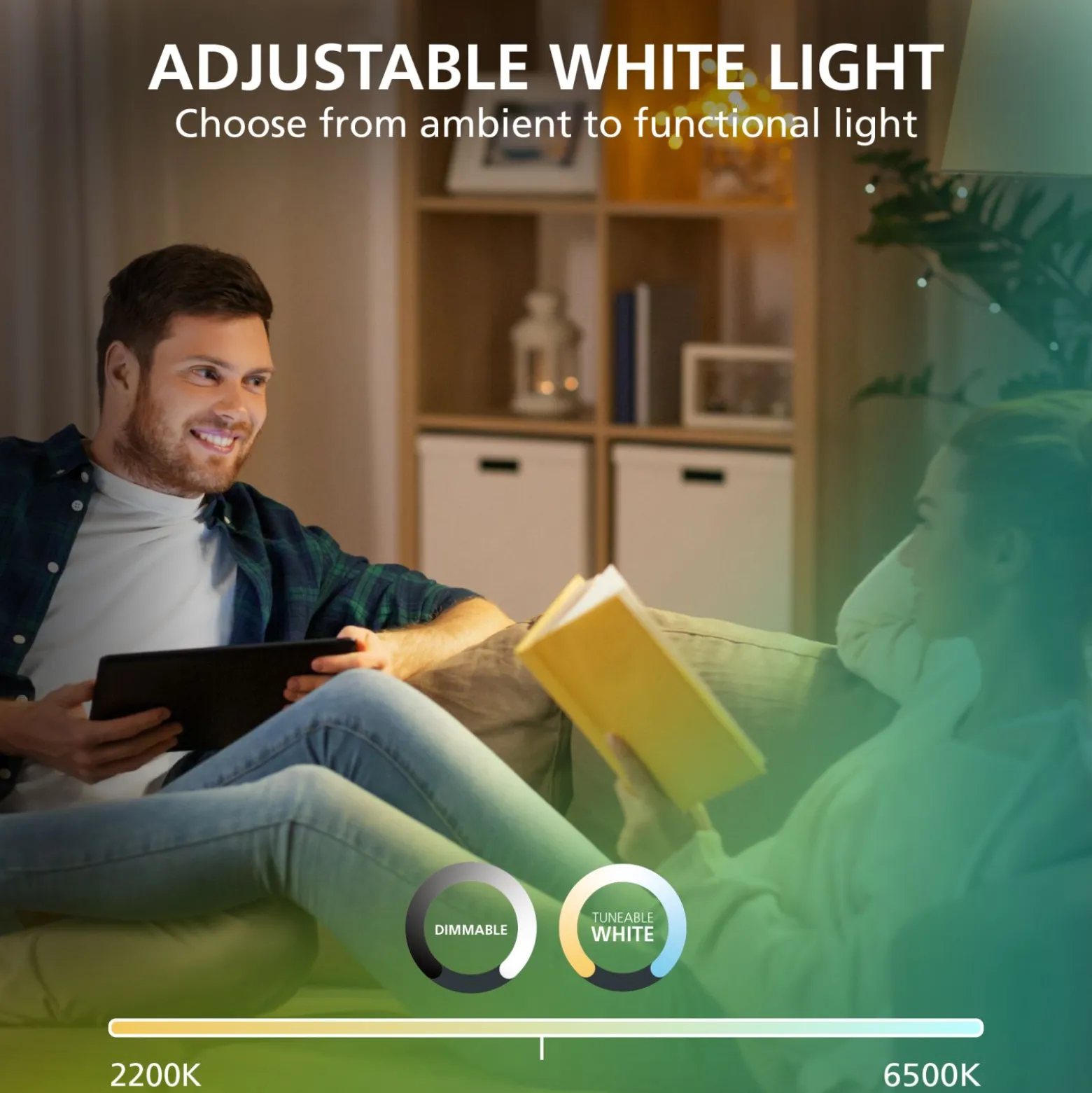 Eglo Taklampa Moradillo-Z Stål Svart 33W 4400lm - 827-865 Justerbar Vit | Dimbar