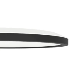 Eglo Taklampa Rovito-Z Plast Svart 13W 1750lm - 827-865 Justerbar Vit | 300mm - IP44 - Dimbar