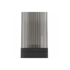 Eglo Vägglampa Salle Utomhus Aluminium Svart | Passande för E27