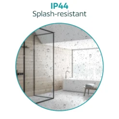 Eglo Vägglampa Vadumi Plast Krom 74W 900lm - 840 Kallvit | IP44