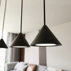 Emibig Pendellampa Elit Stål Svart | Passande för 6x GX53 - Max 12W