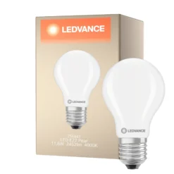 Ledvance Classic LED E27 Päron Matt 11.6W 2452lm - 840 Kallvit| Ersättare 150W