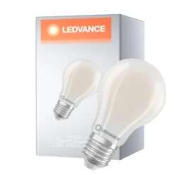 Ledvance Classic Superior LED Lampa E27 Päron Filament Matt 2.2W 470lm - 840 Kallvit | Ersättare 40W