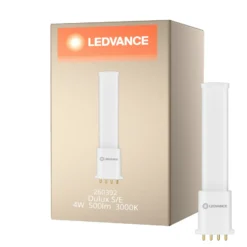 Ledvance Dulux-S/E LED Mains Value 4W 500lm - 830 Varm Vit | Ersättare 9W