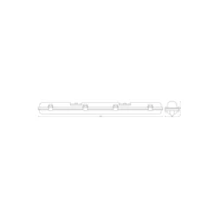 Ledvance LED Allmänbruksarmatur Vattentät Submarine 16W 1600lm - 840 Kallvit | 120cm - Rörelsesensor