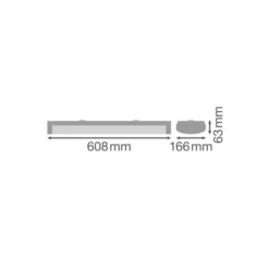 Ledvance LED Allmänbruksarmatur Vattentät 18W 2430lm - 840 Kallvit | 60cm