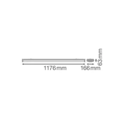Ledvance LED Allmänbruksarmatur Vattentät 32W 4160lm - 830 Varm Vit | 120cm