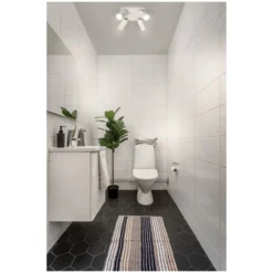 Ledvance LED Decor Spot Octagon Stål Platta Vit 13W 920lm - 827 Extra Varm Vit | Dimbar
