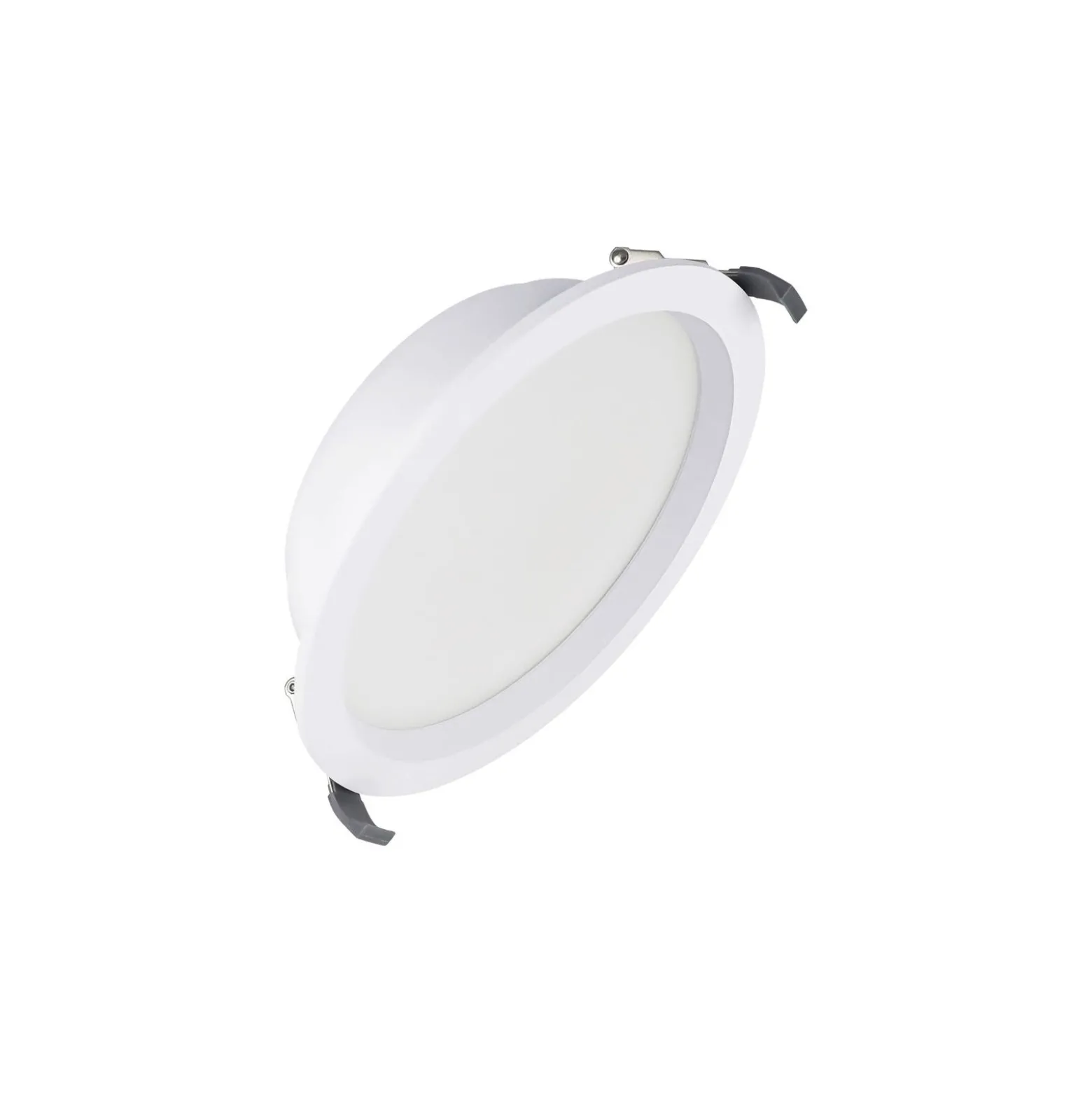 Ledvance LED Downlight Comfort High Efficiency D Aluminium Vit 25W 3750lm 100D - 840 Kallvit | 215mm - Utskärning 200mm - Dali Dimbar