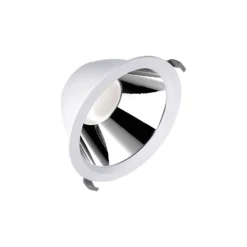 Ledvance LED Downlight Comfort High Efficiency D Aluminium Vit 25W 3250lm 55D - 830 Varm Vit | 215mm - Utskärning 200mm - Dali Dimbar