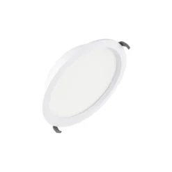 Ledvance LED Downlight Comfort Opal Aluminium Vit 42W 5000lm 180D - 930-940 CCT | 265mm - Utskärning 250mm - IP44 - Bästa Färgåtergivning - Zigbee Dimbar
