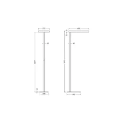 Ledvance LED Golvlampa Comfort Head Vit 114W 20000lm - 840 Kallvit|Dali Dimbar