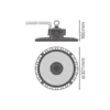 Ledvance LED Highbay Gen 5 Aluminium Svart 150W 26250lm 110D - 865 Dagsljus | IP66 - Dali Dimbar