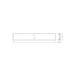 Ledvance LED-ljusslingor Profil Lock Runda Shape 100CM | Klar