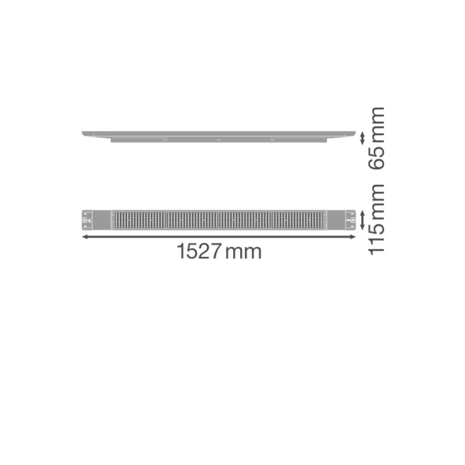 Ledvance LED Lowbay Flex Vit 73W 11680lm - 840 Kallvit | IP66 - Dali Dimbar - Ersättare 250W