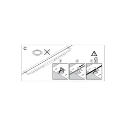 Ledvance LED Lowbay Flex Vit 73W 11680lm 90D - 840 Kallvit | IP66 - Ersättare 250W