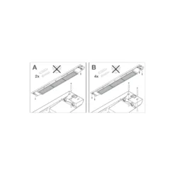 Ledvance LED Lowbay Flex Vit 73W 11680lm 120D - 840 Kallvit | IP66 - Dali Dimbar - Ersättare 250W