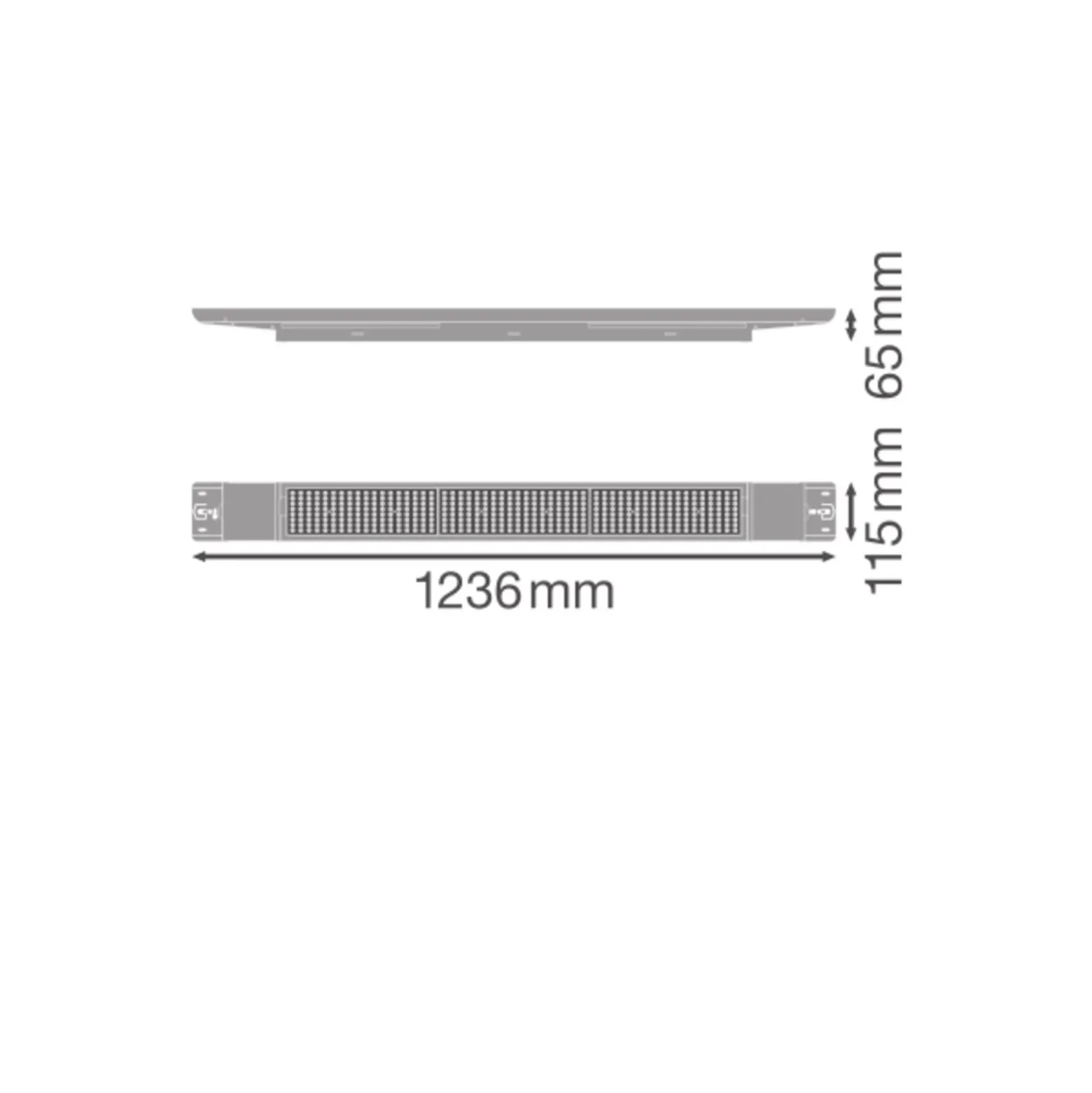 Ledvance LED Lowbay Flex Vit 73W 11315lm 60D - 840 Kallvit | IP66 - Ersättare 250W