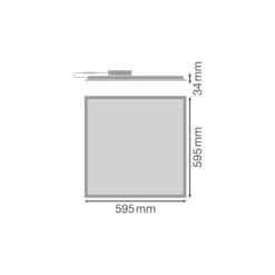 Ledvance LED Panel Compact 30W 4200lm - 840-865 CCT | 60x60cm - UGR <23 - Dali Dimbar