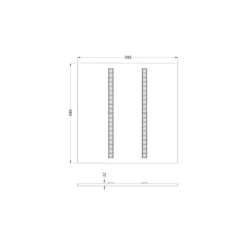 Ledvance LED Panel Indiviled 38W 5150lm - 940 Kallvit | 60x60cm - UGR <19 - Bästa Färgåtergivning - Zigbee Dimbar