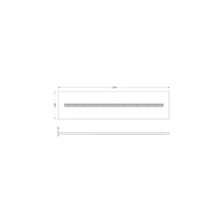Ledvance LED Panel Indiviled 38W 5150lm - 940 Kallvit | 120x30cm - UGR <19 - Bästa Färgåtergivning - Dali Dimbar