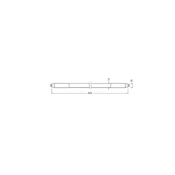 Ledvance LED Rör T5 AC Mains P Mains (AC) High Output 18W 2800lm - 865 Dagsljus | 85cm - Ersättare 39W