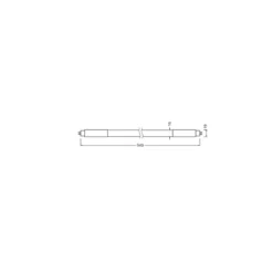 Ledvance LED Rör T5 AC Mains P Mains (AC) High Output 11W 1700lm - 865 Dagsljus | 55cm - Ersättare 24W