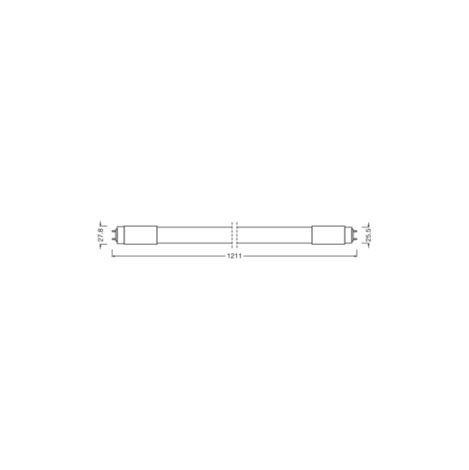 Ledvance LED Rör T8 Performance (HF) High Output 14W 2100lm - 865 Dagsljus | 120cm - Ersättare 36W