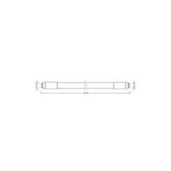 Ledvance LED Rör T8 Value (UN) High Output 24W 2800lm - 840 Kallvit | 150cm - Ersättare 58W