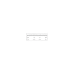 Ledvance LED Skensystem Trusys Flex Smal Spridningsgrad Vit 70W 12100lm - 865 Dagsljus | Dali Dimbar - Ersättare 2x58W
