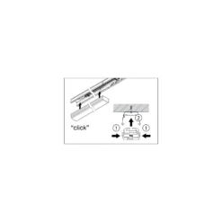 Ledvance LED Skensystem Trusys Flex Wallwasher Vit 50W 8600lm - 840 Kallvit | Dali Dimbar - Ersättare 2x58W