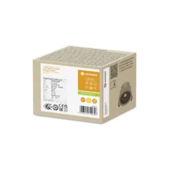 Ledvance LED Spot Adjust Aluminium Vit 8W 680lm 36D - 930 Varm Vit | Utskärning 68mm - IP20 - Bästa färgåtergivning - Dimbar