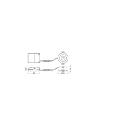 Ledvance LED Spot Air Adjust Aluminium Svart 4W 300lm 36D - 927 Extra Varm Vit | Utskärning 68mm - IP23 - Bästa färgåtergivning - Dimbar
