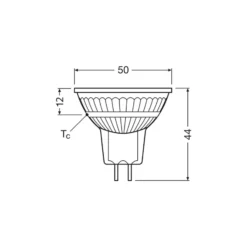 Ledvance LED Spot GU5.3 MR16 6.1W 621lm 36D - 840 Kallvit | Ersättare 50W