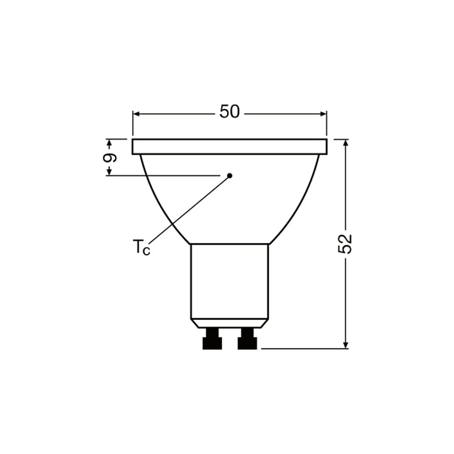 Ledvance LED Spot GU10 PAR16 3.7W 350lm 36D - 927 Extra Varm Vit | Bästa Färgåtergivning - Dimbar - Ersättare 35W
