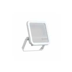 Ledvance LED Strålkastare 100 Aluminium Vit 69W 10000lm 100D - 840 Kallvit | IP66 - Symmetrisk