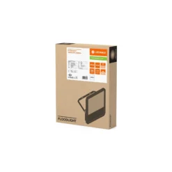 Ledvance LED Strålkastare Aluminium Svart 100W 15000lm 100D - 840 Kallvit | IP66 - Symmetrisk