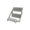 Ledvance LED Strålkastare Max Aluminium Grå 900W 169600lm 65x120D - 740 Kallvit | IP66 - Asymmetrisk
