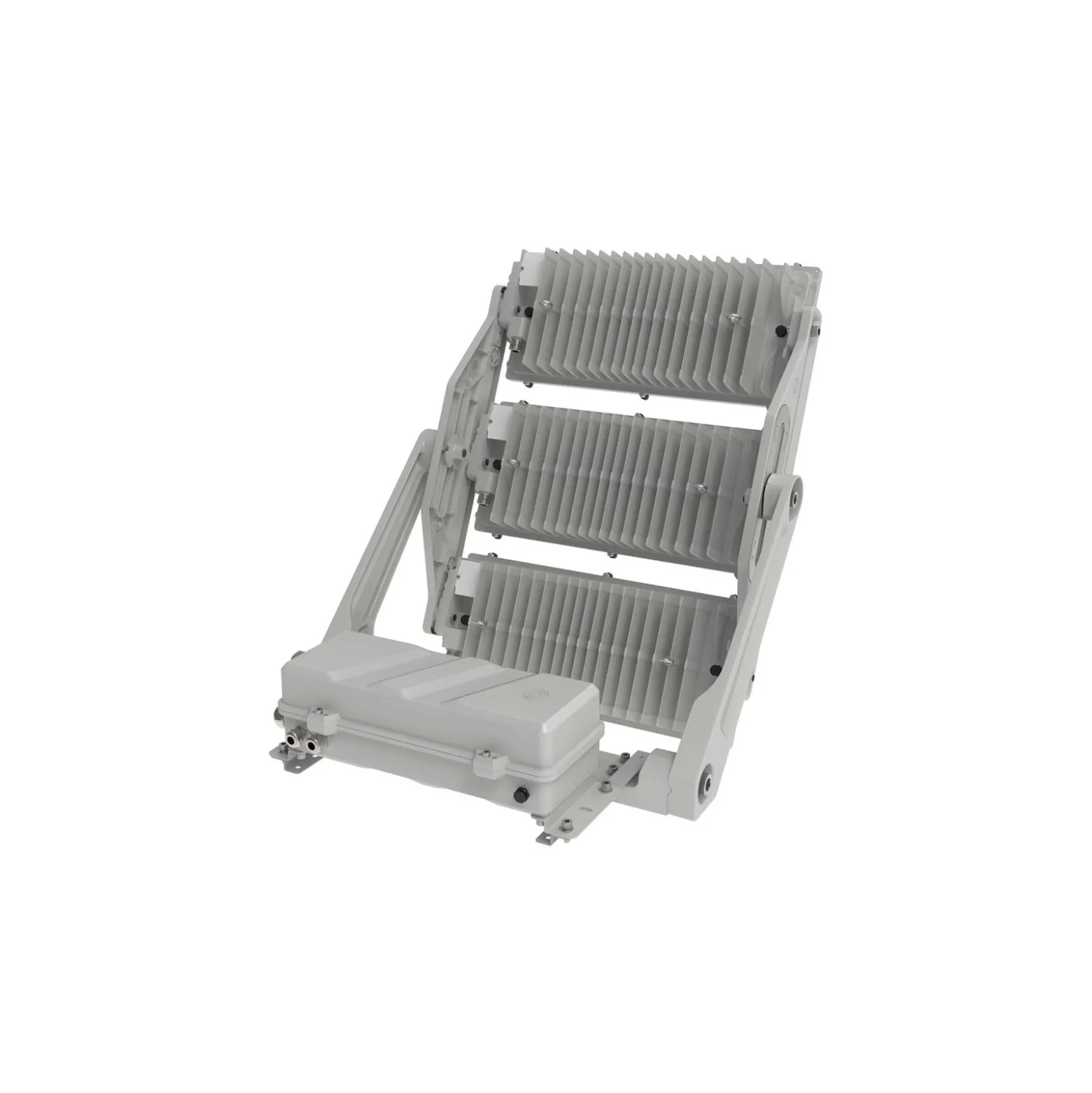 Ledvance LED Strålkastare Max Aluminium Grå 1800W 204400lm 65x120D - 857 Kallvit | IP66 - Asymmetrisk