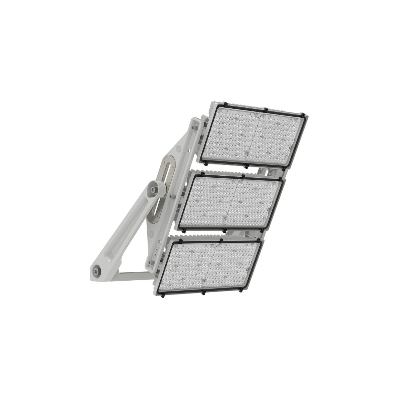 Ledvance LED Strålkastare Max Radial 10 Aluminium Grå 1800W 273000lm 10D - 740 Kallvit | IP66 - Symmetrisk