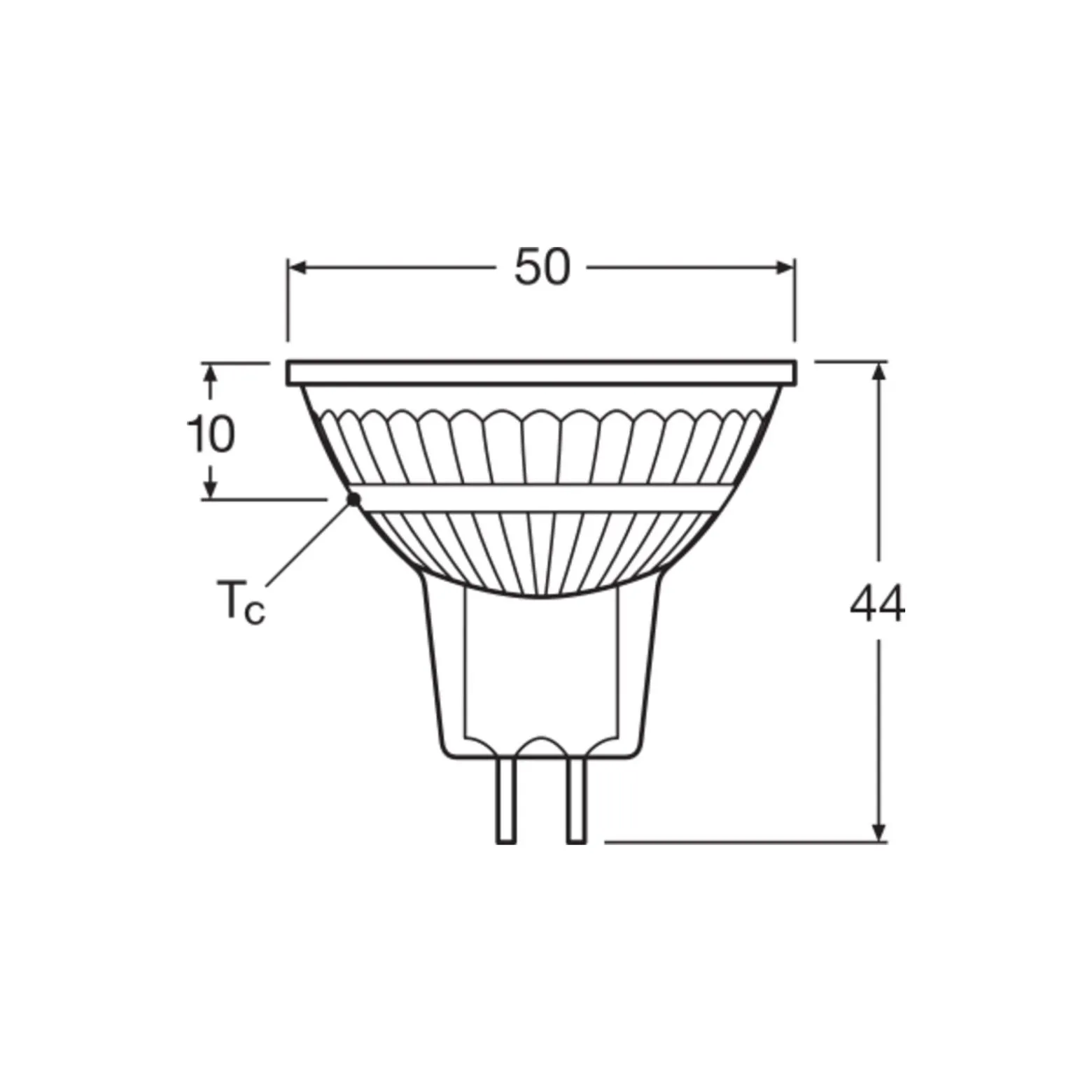Ledvance Performance LED Spot Reflektor GU5.3 MR16 5W 345lm 36D - 940 Kallvit | Bästa färgåtergivning - Dimbar - Ersättare 35W