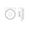 Ledvance Superior LED Spot Reflektor G53 AR111 7.4W 450lm 40D - 927 Extra Varm Vit | Bästa färgåtergivning - Dimbar - Ersättare 50W