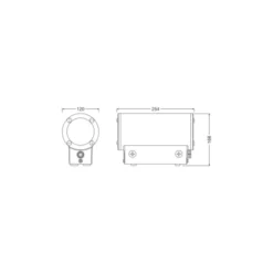 Ledvance Vägglampa Urban Vario Aluminium Svart Up & Down 29W 2600lm - 822-827 CCT | IP65